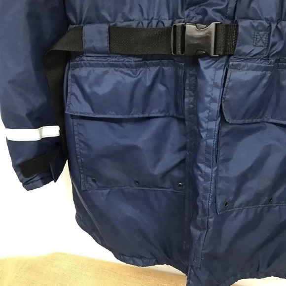 Stearns Men’s Windward Flotation Jacket Orange/Navy Winter Size XL - Picture 8 of 15